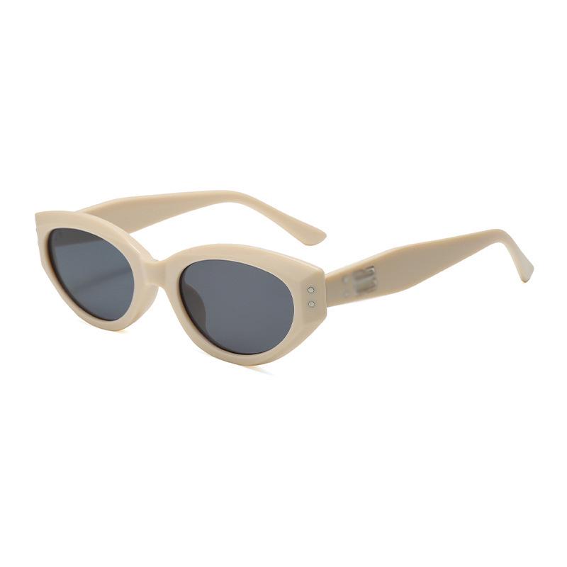 Korean Cat Eye GM UV Protection Sunglasses for Women - Metal Hinge & Fashionable Street Style
