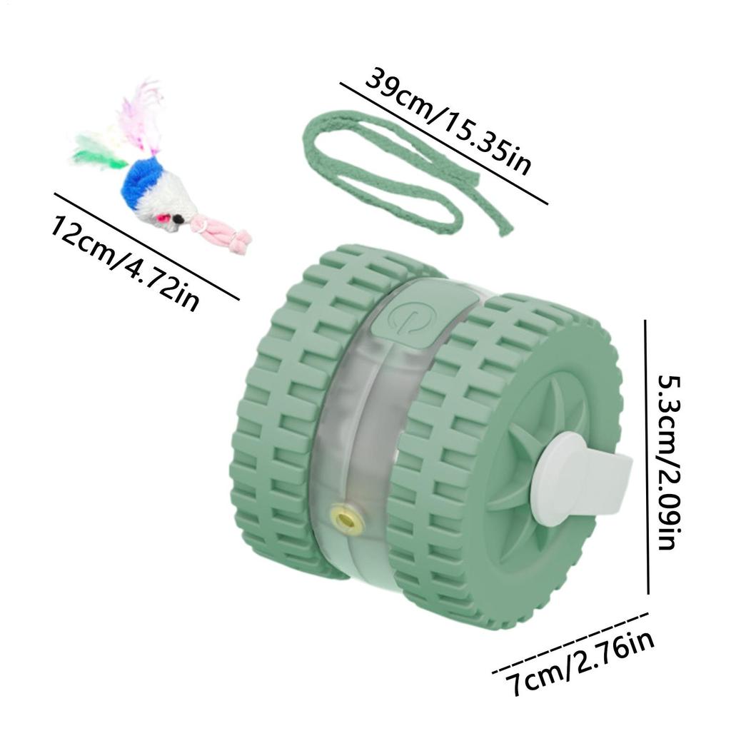 Cat Interactive ball Toy Automatic Rolling Ball with Tail Rechargeable Smart Pet Interactive Toy Intelligent toy for Cat