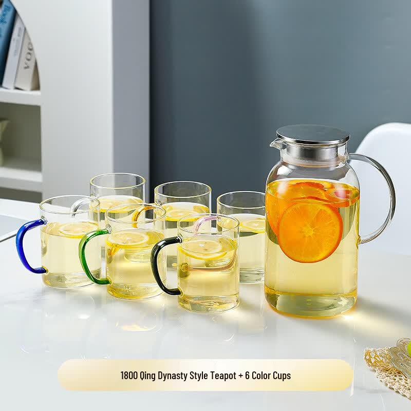 Chaxun High Borosilicate Glass Cold Brew Teapot Set