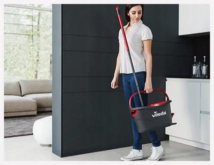 Vileda Spin Mop with Turbo Bucket for Quick Cleaning