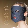 Infrared Photon LED Silicone Mask for Skin Rejuvenation with Red and Blue Light