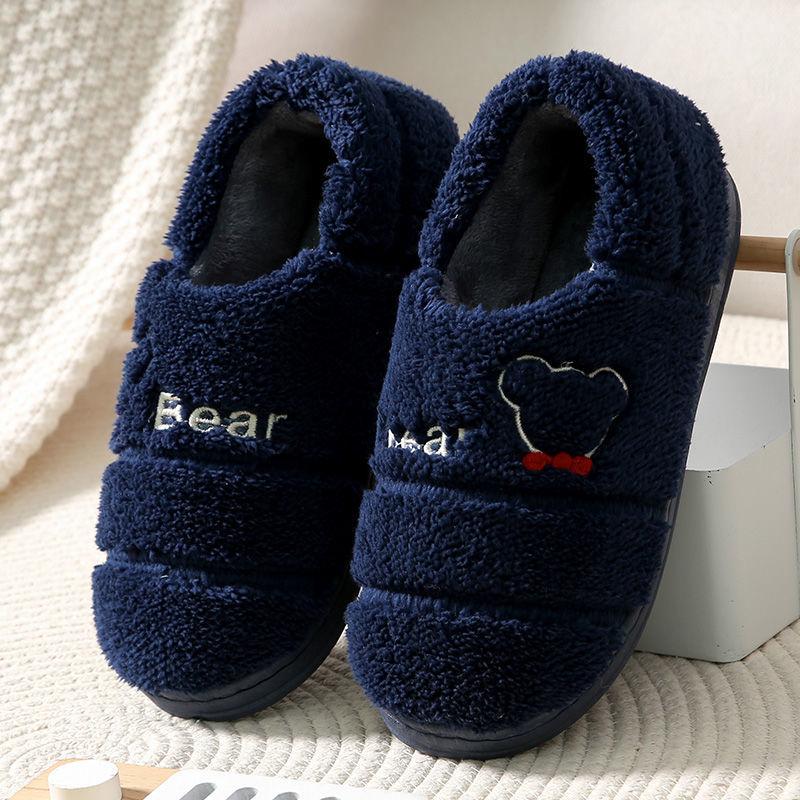 Женские домашние тапочки на платформе — фото 4