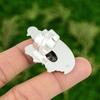Gift For Her Natural Rhodonite Multi Stone Bird Adjustable Ring 925 Silver