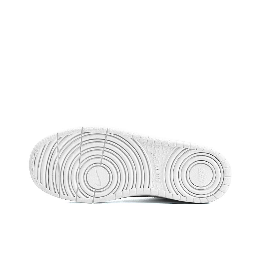 Nike Court Borough Slip Resistant Abrasion Resistant Low top Skateboard Shoes Women's Blue Beige White BQ5448-100(Team746-)