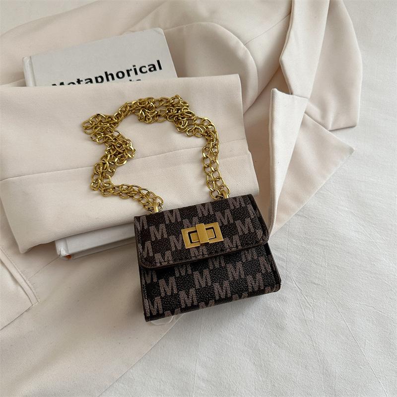 

Сумка-помада женская 2025 новая ретро текстура сумка через плечо повседневная мода иностранный стиль маленькая квадратная сумка сумка подмышкой