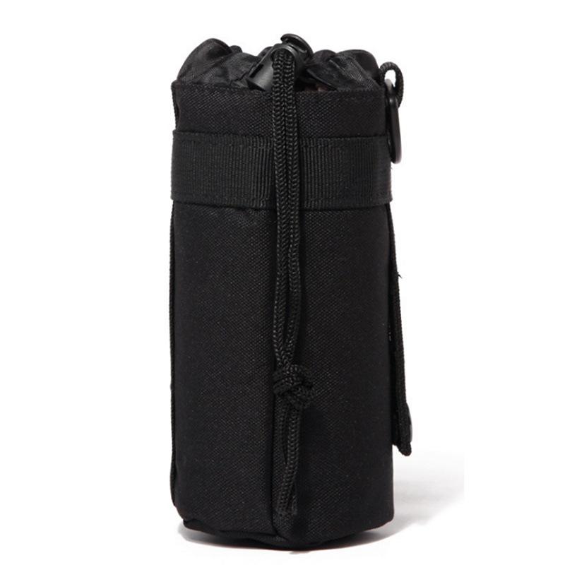 New Multifunction Bottle Pouch Tactical Molle Water Bottle Bag Military Outdoor Camping Hiking Drawstring Water Bottle Holder