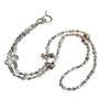 Leopard Print Butterfly Knot Phone Chain With Beaded Keychain For Women And Men