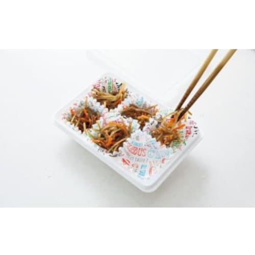 [Time-Saving, Supportive for Parents, Students, and Working Adults] Set of 2 Freezer Side Dish Trays for No. 6 Cups with Lids. Perfect for Preparing F