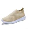 Women's Shoes Lightweight Breathable Mesh Slip-On Sneakers Black White Sport Running for Casual Party Fashion Ladies Shoes