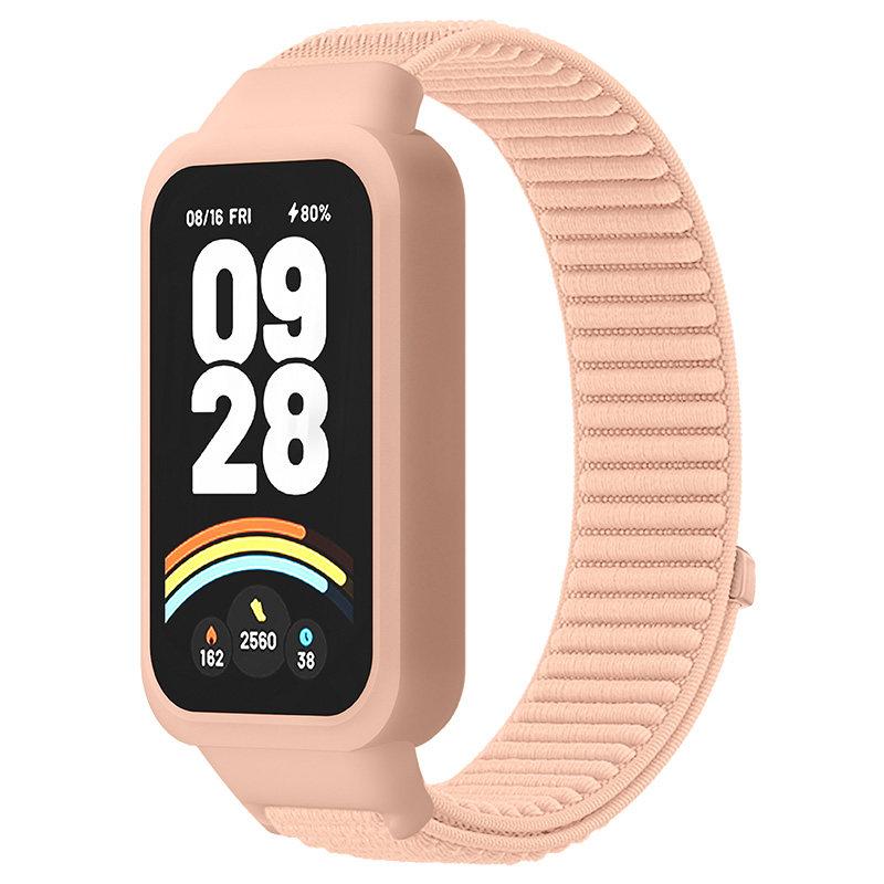 Nylon Straps for Xiaomi Band 9 Active/Redmi Band 3 Smartwatch Bracelet Sport Breathable Loop Correa For Xiaomi Miband 9 Active