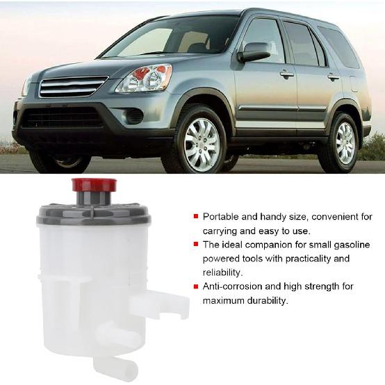 

Aramox Power Steering Oil Reservoir, Power Steering Pump Fluid Reservoir Oil Bottle, 53701-S9A-A01 Fit for 2002 2003 2004 2005 2006