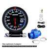 CNSPEED 60mm Water Temperature Gauge 20-120 Celsius with 1 / 8NPT Water Temperature Seal Pipe Sensor Adapter
