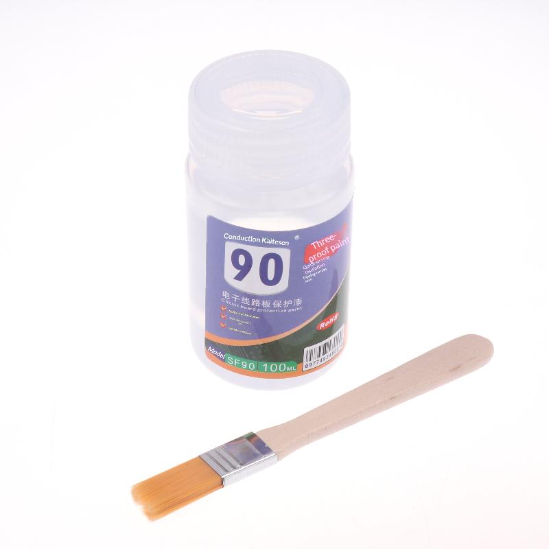 1 Set Car Electronics Repair Accessories 50/100ml Clear Conformal Coating Waterproof Protective Paint For Circuit Board PCB LED