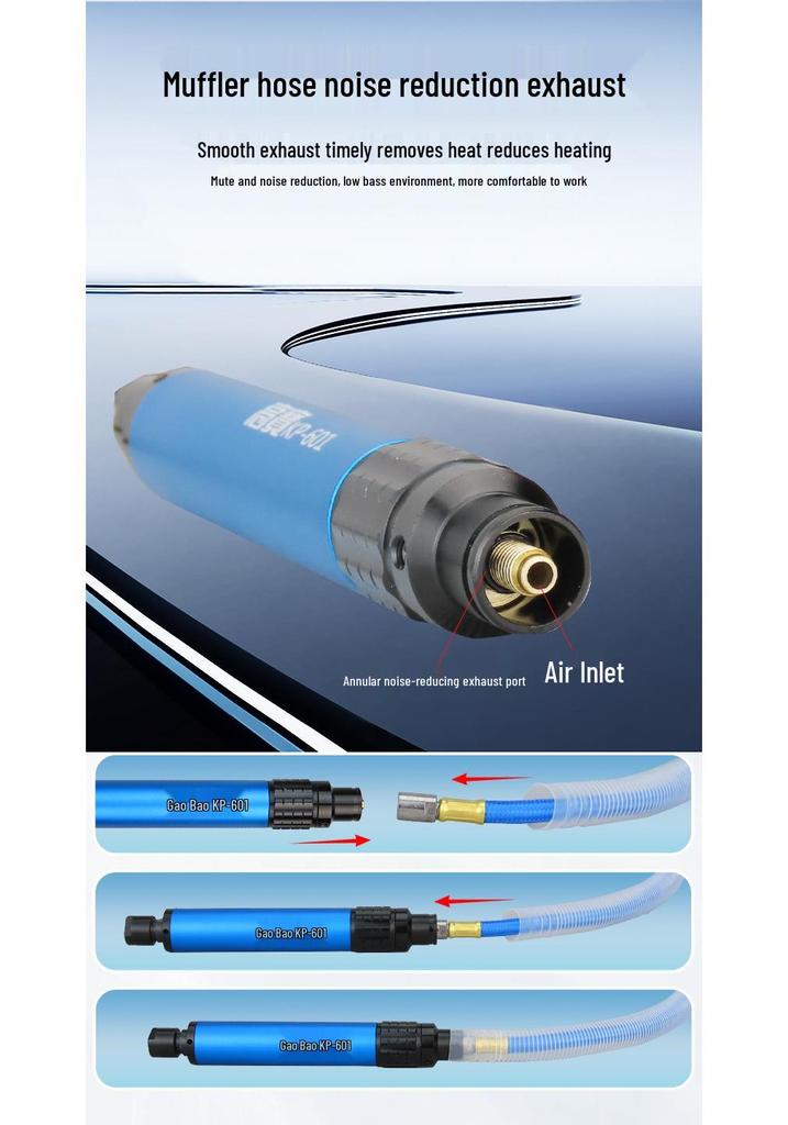 Gaobao Industrial-Grade Pneumatic Air Grinder & Engraving Pen