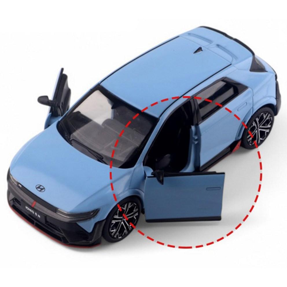 Hyundai IONIQ 5 N Diecast Minicar - Blue Edition