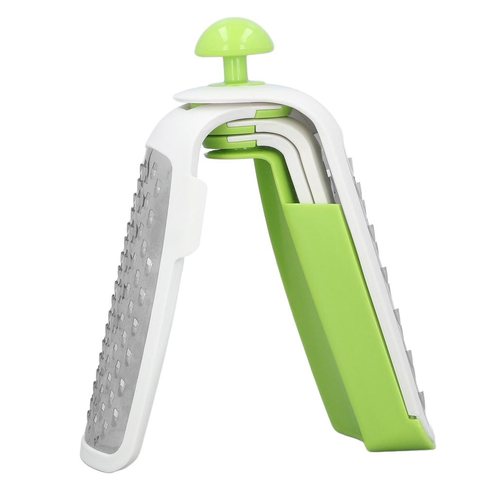 Vegetable Cutter 4 In 1 Multifunctional Stainless Steel Portable Lightweight Easy Operation Veggie ChopperGreen