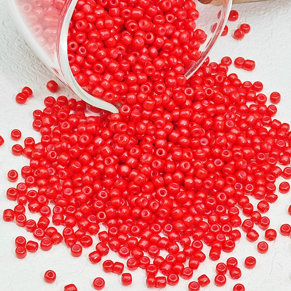 

Стеклянные бусины из цельного стекла для украшений ручной работы – самодельные ожерелья и аксессуары из бисера 10g/packet