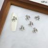 10 Stück Legierung Pony Nagelkunst-Anhänger 3D Kleines Pferd Nagelzubehör DIY Schmuck Maniküre Dekoration Jahr des Pferdes Nagelbastelarbeiten