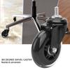 5pcs 3 Inch Swivel Caster Office Chair PU Roller Wheel Furniture Trolley Roller (#1)
