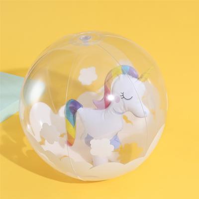 Rooxin Unicorn Swimming Pool Toys Inflatable Toys Beach Ball Pool Float Swimming Ring Summer Water Play Pool Party Accessories