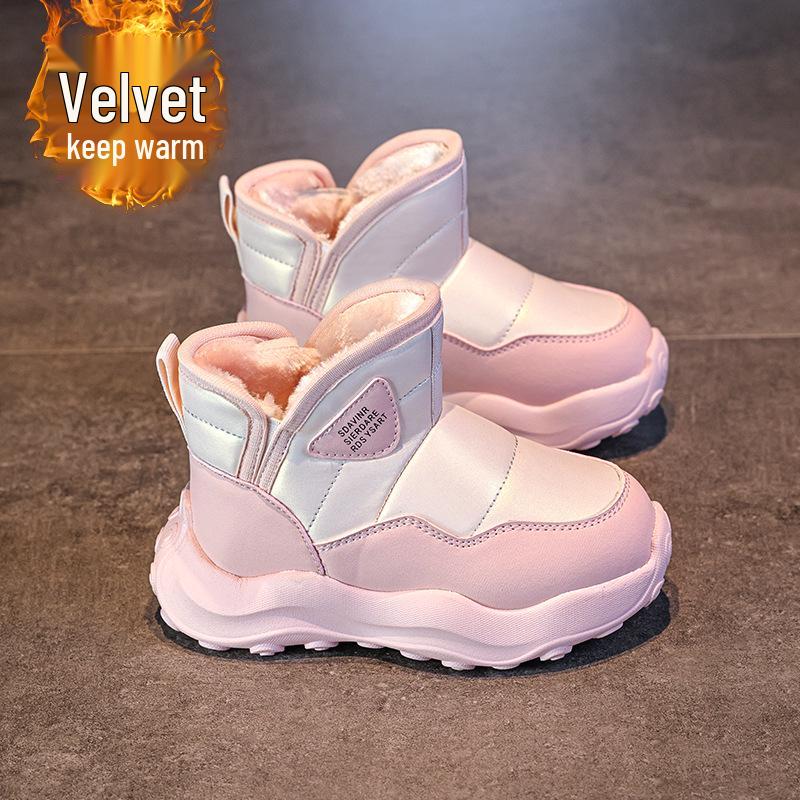 2025 Children s Non-Slip Thickened Velvet Snow Boots 30