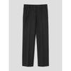 Poly Spandex Slim Straight Slacks Ash