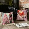 Cute Cool N-Nutcracker cushion cover Home Office Convenient Nordic Simplicity Hit With Zipper Cushion Cover