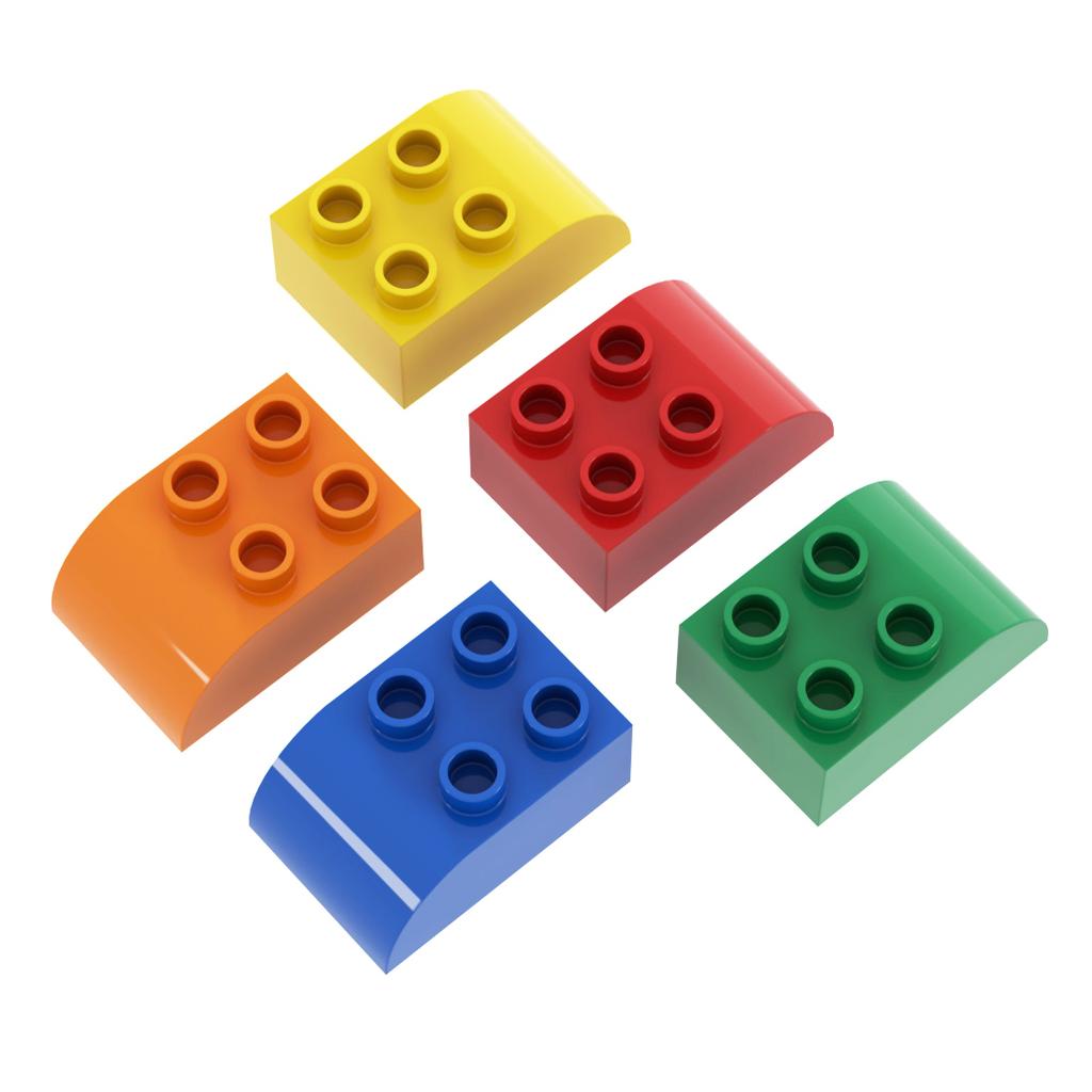 Large Particle Brick Building Blocks 2x4 Random Color Toys Kids Baby Creative Large Particle DIY MOC