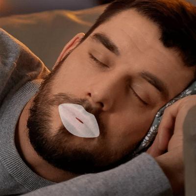 60 sztuk naklejki w kształcie ust z zamkniętymi ustami delikatne przezroczyste paski taśmy dla dorosłych dzieci noc anty-otwarte usta fizyczne naklejki na usta