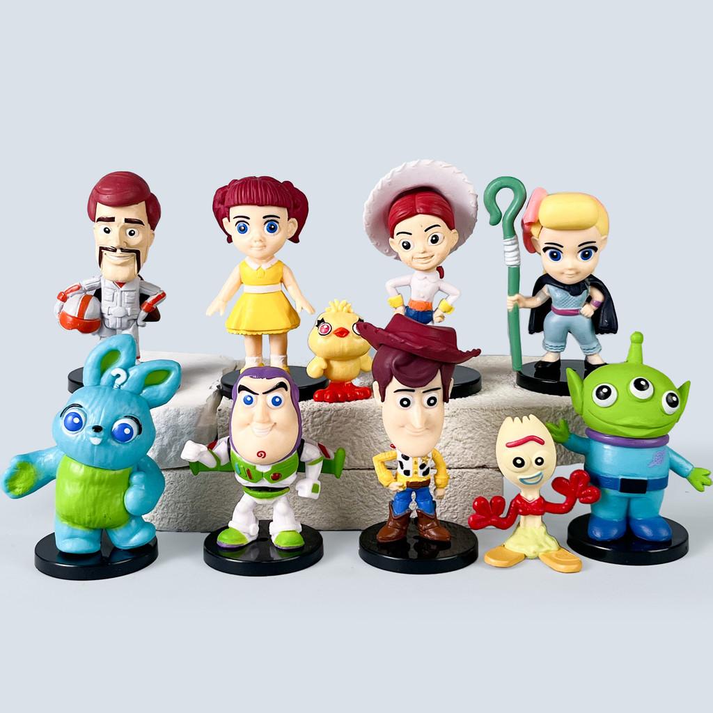 Toy Story Pvc Action Figures Set With Collectible Characters For Kids And Collectors