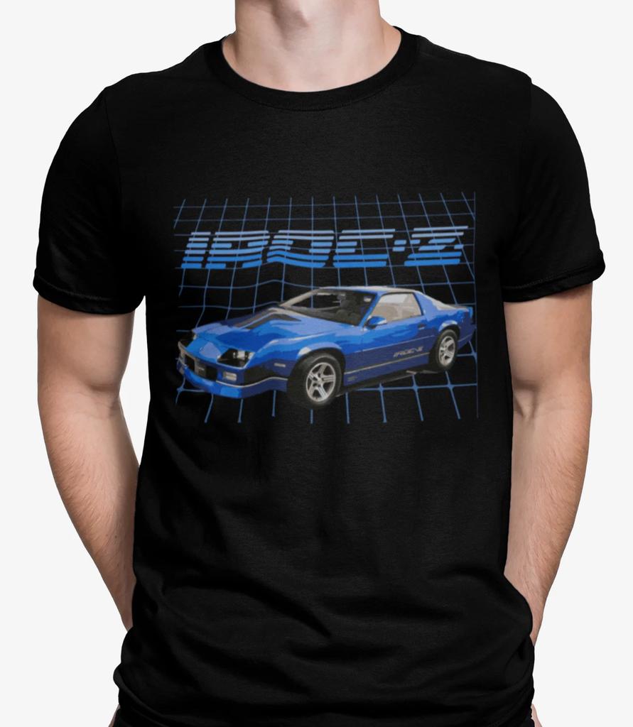 1989 Chevy Camaro IROC-Z 1 LE 100% Cotton T-shirt Mens Tees Top
