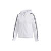 Three-Stripe Sports Hooded Jacket Women Outerwear White FM9257