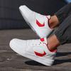 Fashion Sneakers Shoes Man High Quality Leather Fashion Board Shoes Breathable Lace Up Hiking Outdoor Platform Luxury Leisure Sneakers