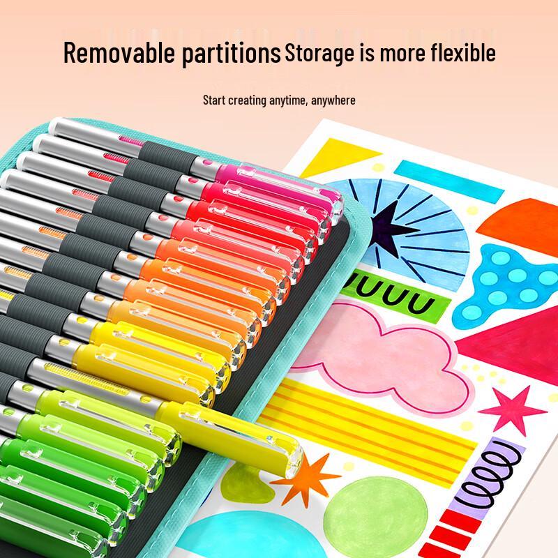 Touch Mark Acrylic Marker Set - 120 Colors