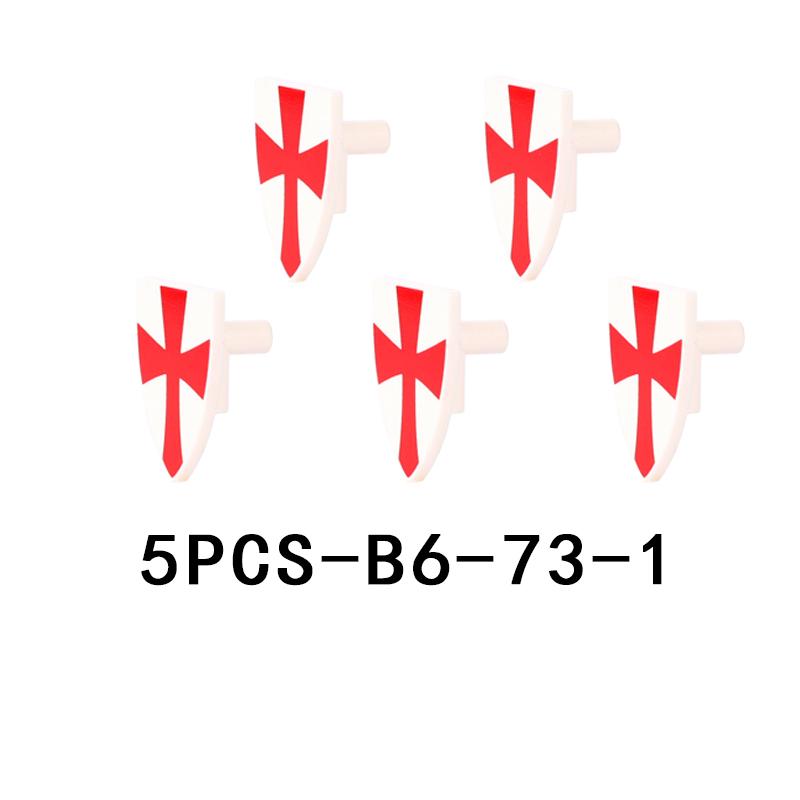 Medieval Castle Knight Figures Weapon Building Blocks Military Army Soldier Flag Shield Cloak Legion Accessories Bricks Toy Gift