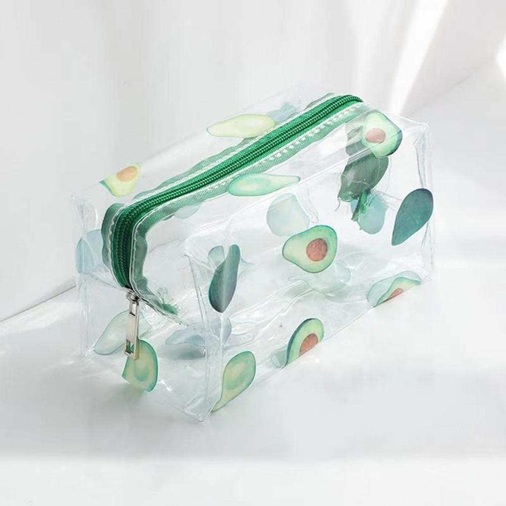 PVC Transparent Makeup Bag Waterproof Travel Toiletry Organizer Pouch