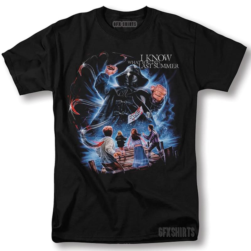 Я знаю, что ты делал прошлым летом Футболка Фильм Винтажный Графический Дизайн Футболка S