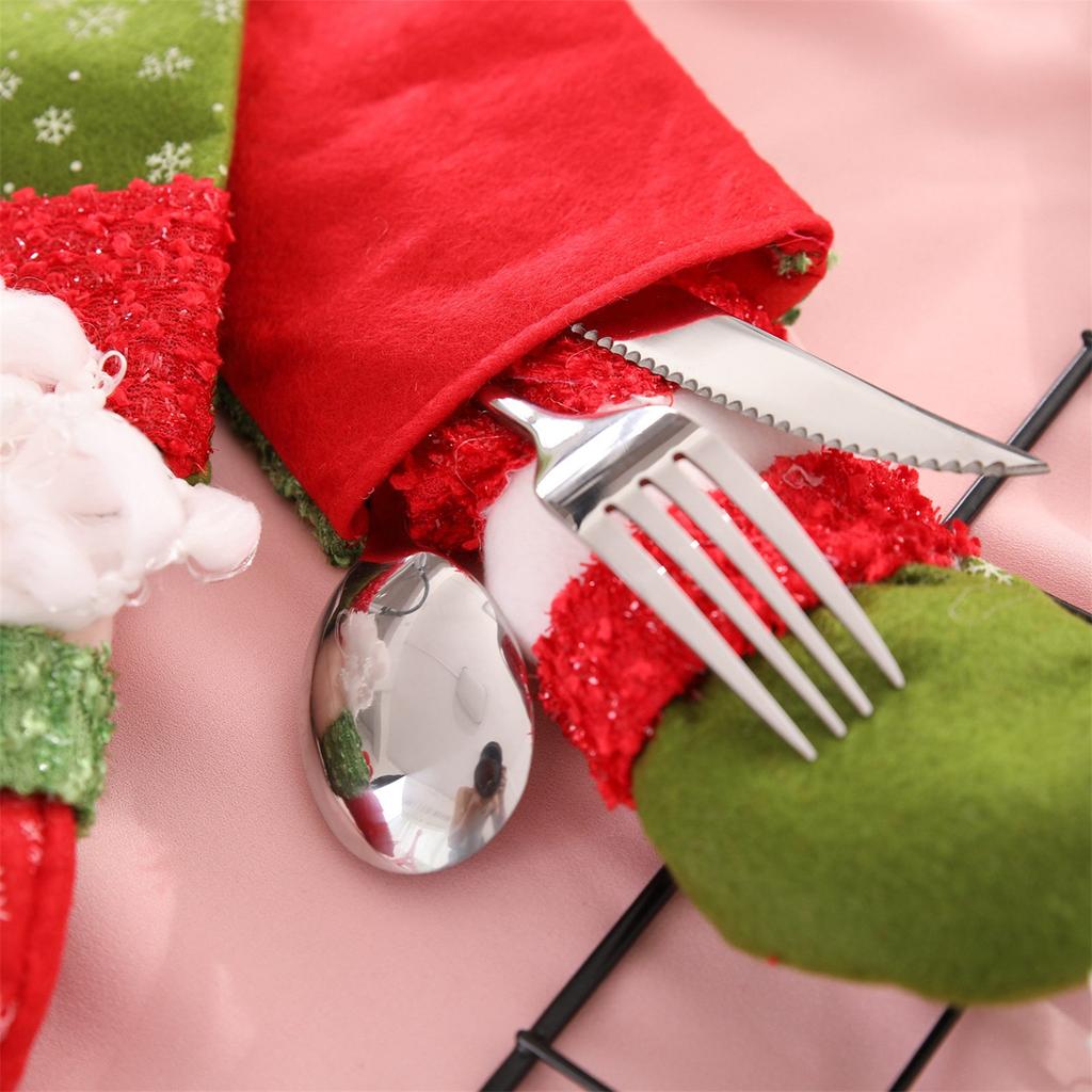 Christmas Stocking Christmas Tree Decoration Holiday Party Treat Bag For Tree Mantels Front Door Indoor and Outdoor