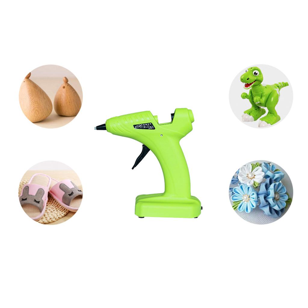 Cordless Hot Glues Guns Tool ,Quick Fixes & Festival Decor Great for School, Small Crafts, Gifts for DIY Project