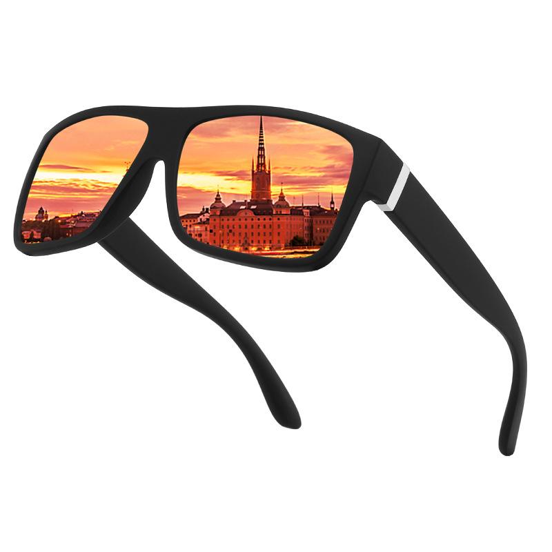 Cross Border Foreign Trade Elastic Paint Polarizing Glasses Men Women Outdoor Sports Cycling Sunglasses Fishing Driving