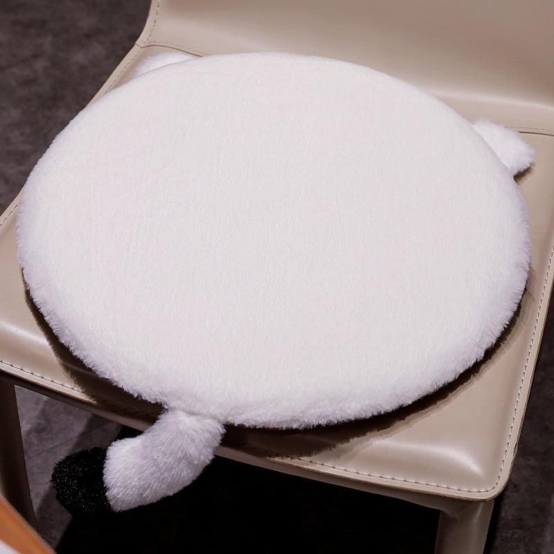 Cartoon Cat Memory Foam Office Chair Cushion Washable Multi-Use Floor Tatami Sofa Decor Seat Cushion Cute Student Chair Pad