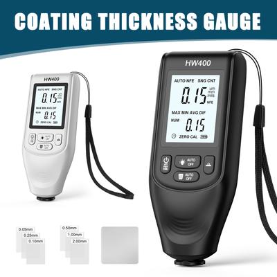 Paint Thickness Gauge Smart Car Paint Testing Meter 0 2000um Measuring Range High Precision 1um FE NFE Coating