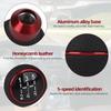 5-Gang-Aluminium-Universal-Auto-Schaltknauf M8 M10 M11 M12 für Schaltgetriebe Automatik-Schalthebel