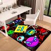 Colorful Geometry Dash Characters Area Rug Office rug, Chair Rug, Decor Carpet Livingroom bedroom Mat, Large Size Fan gifts Christmas gifts