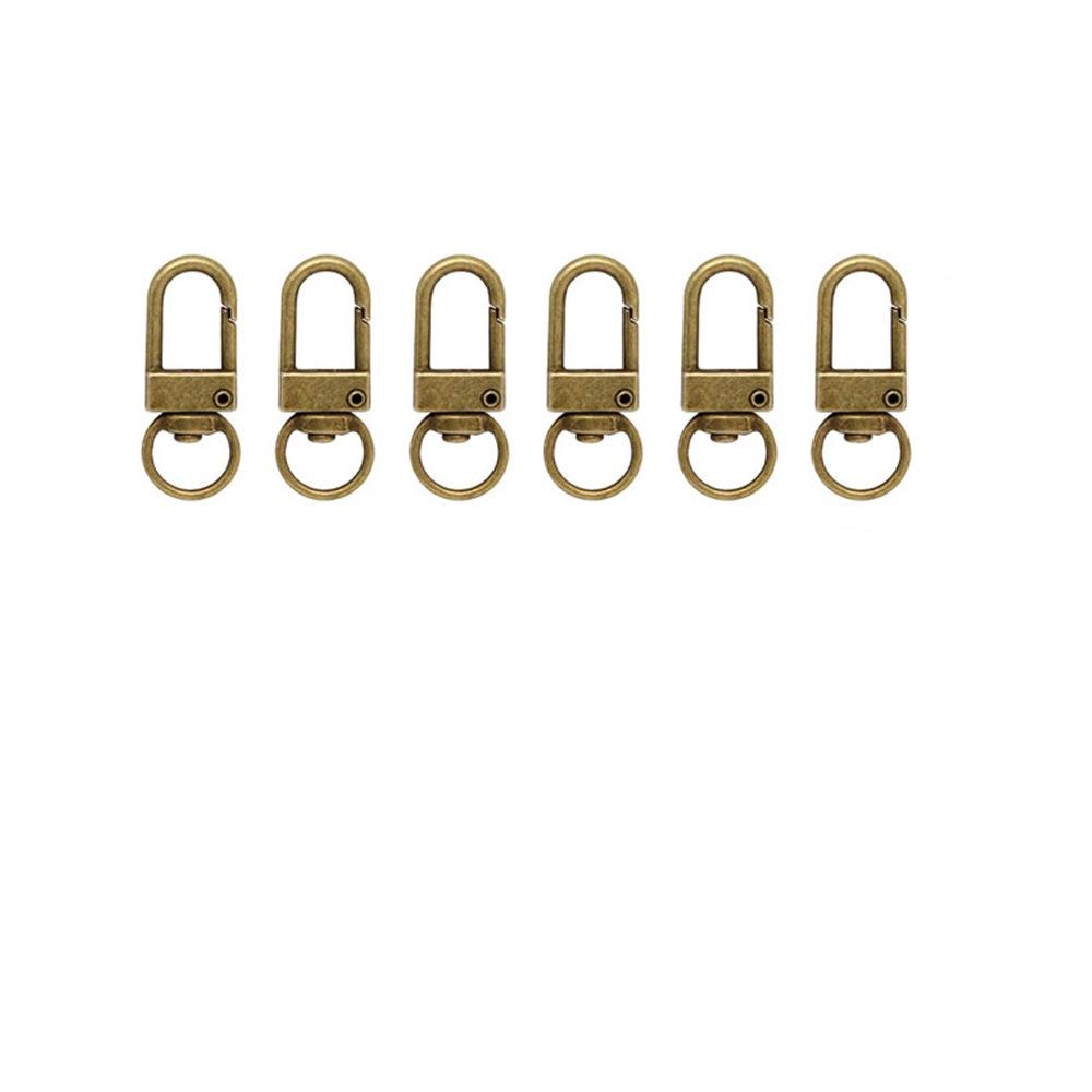 3cm Alloy Latch Handbag Hardware: Electroplated Door-Type Buckle Hook & Keychain