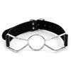 Stainless Steel Butterfly Shaped Sm Gag Adjustable Belt Mouth Sex Toys For Adult Games Sexyshop Erotic Accessories Couples