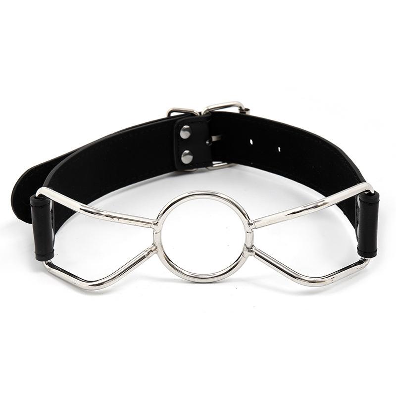 Stainless Steel Butterfly Shaped Sm Gag Adjustable Belt Mouth Sex Toys For Adult Games Sexyshop Erotic Accessories Couples