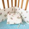 Baby Crib Bumper Pad Soft Safety Rail Guard Toddler Bed Anti-Collision Padding Set 4pcs