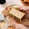 Baijie Sandwich Wrapping Paper, Toast, Burger, Scallion Pancake, Baking Oil-Proof Paper, Breakfast Portable Lining Paper, 100 Sheets