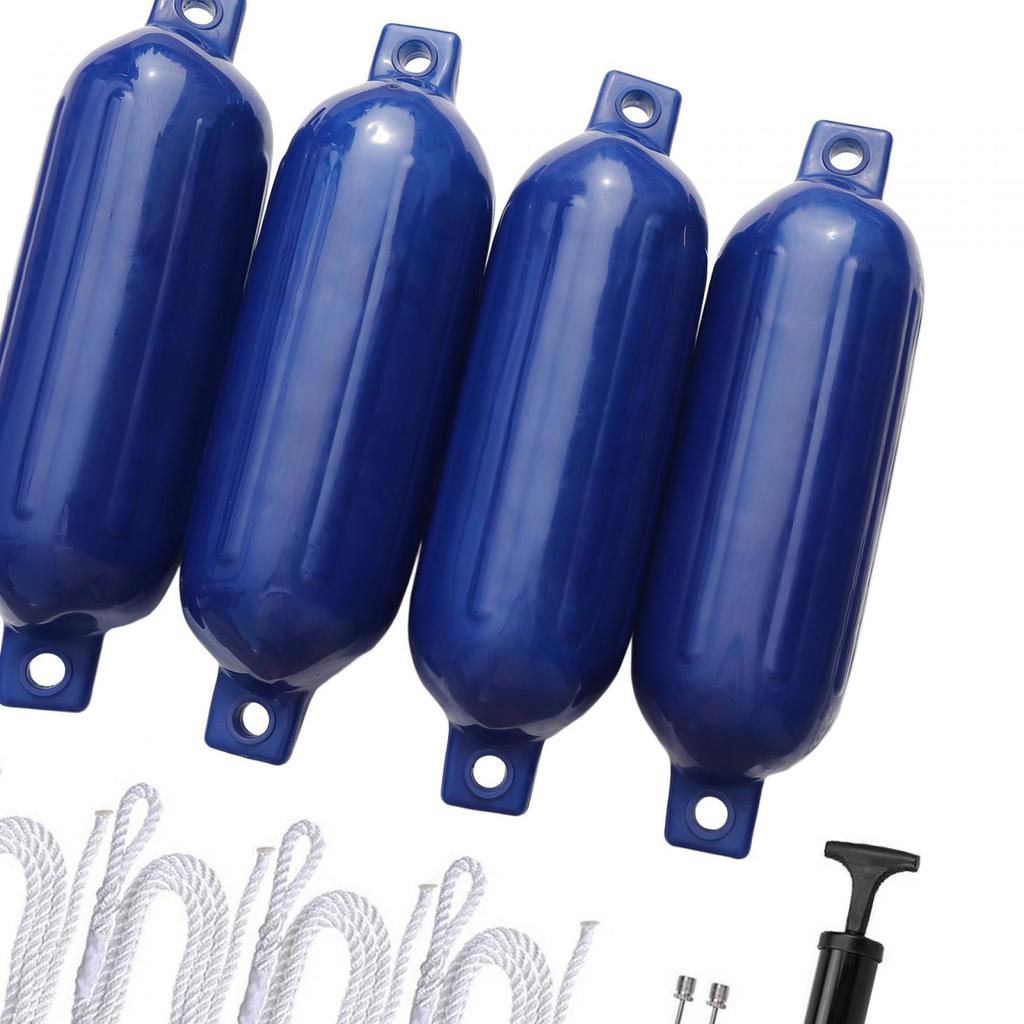 4Pcs Boat Boat Shield Protection Boat s Bumpers Anchor Buoy Inflatable Marine Marine Docking for Dock Row Boats